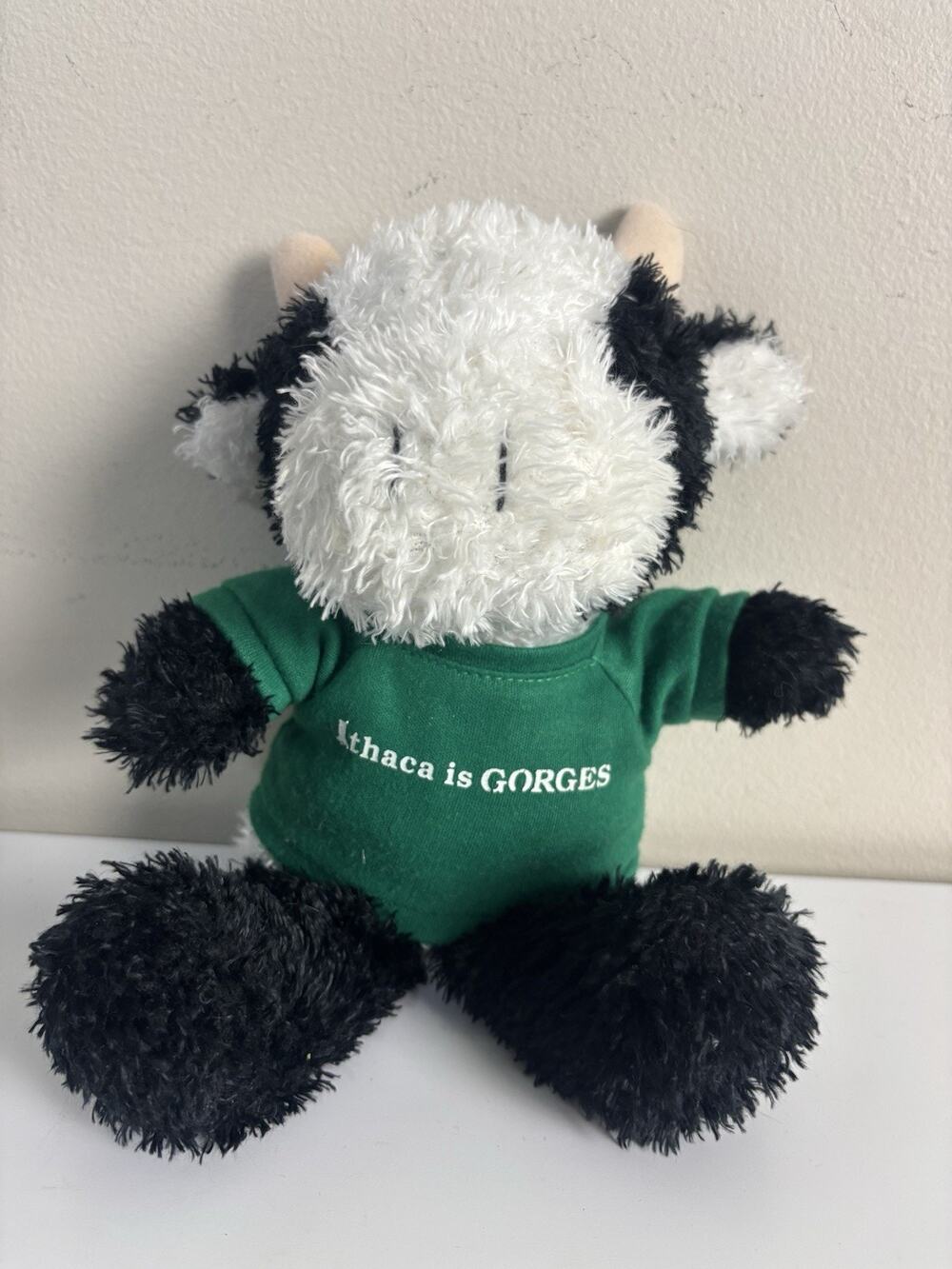 Ithaca is Gorges Cow Plush 11” New York Cornell Steven Smith